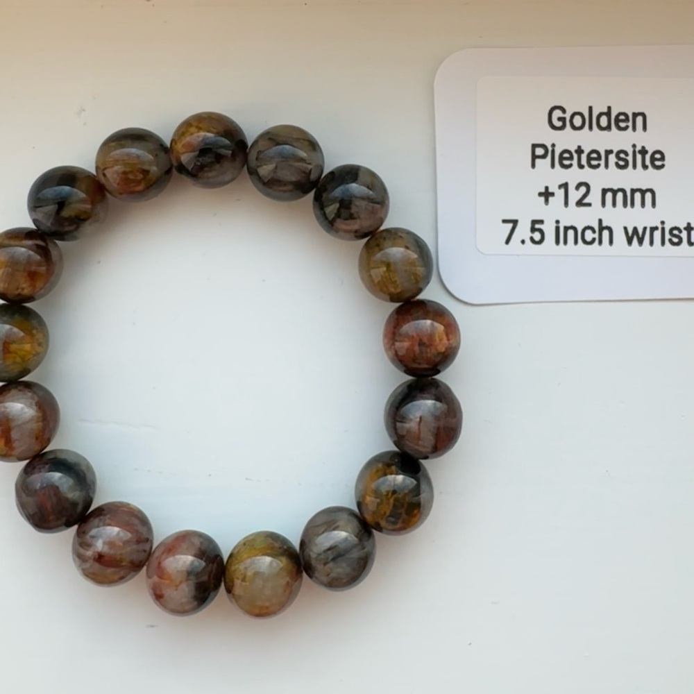 Golden Pietersite Bracelet